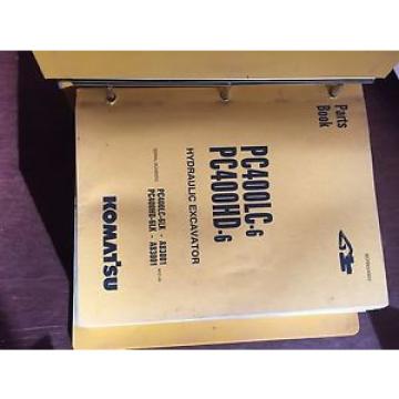 KOMATSU PC400 400HD-6  EXCAVATOR PARTS CATALOG BOOK MANUAL BEPB4006C0