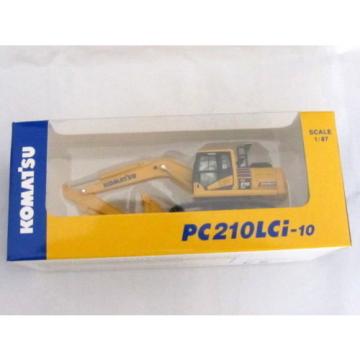 Komatsu Official 1/87 PC210LCi-10 Excavator, D61PXi-23 diecast Shareholder LTD