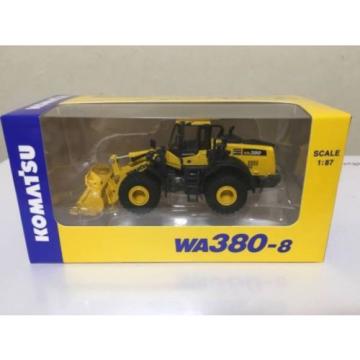 NEW 1/87 Komatsu Official WA380-8 Wheel Loader diecast model from Japan F/S rare