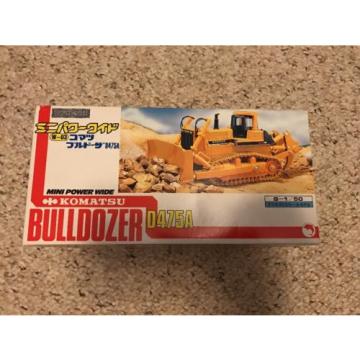 New Komatsu Bulldozer D475A 1/50 Scale Mini Power Wide Box