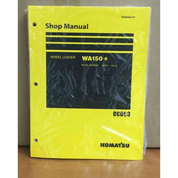 Komatsu WA150-6 Wheel Loader Shop Service Repair Manual