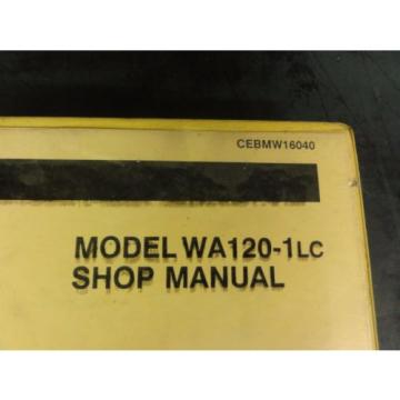 Komatsu WA120-1LC Wheel Loader Shop Manual