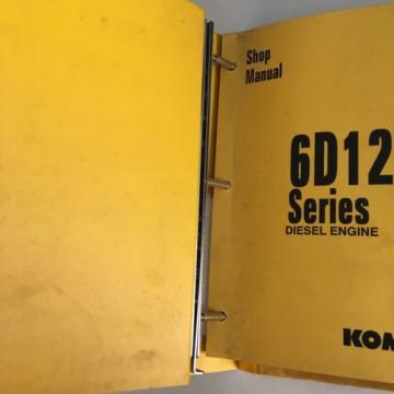 Komatsu 6D125 Series Diesel Engine Manual Dozer Grader Excavator Loader, Mining