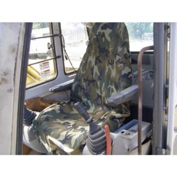 CAMO EXCAVATOR SEAT COVER HIGH BACK , CAT, JOHN DEERE, CASE, LINK BELT, KOMATSU