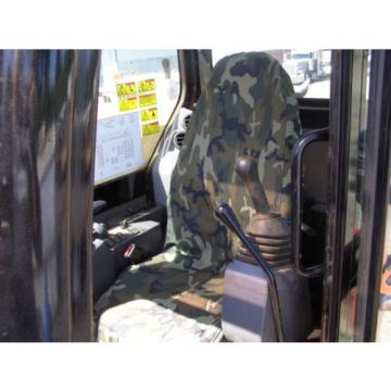 CAMO EXCAVATOR SEAT COVER HIGH BACK , CAT, JOHN DEERE, CASE, LINK BELT, KOMATSU