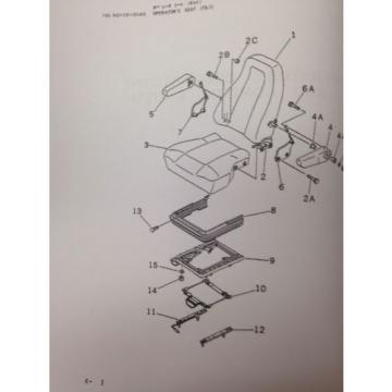 KOMATSU PC120-6 Hydraulic Excavator Parts Manual Book