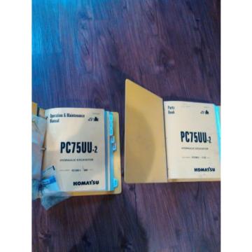 Komatsu PC75uu-2 manuals