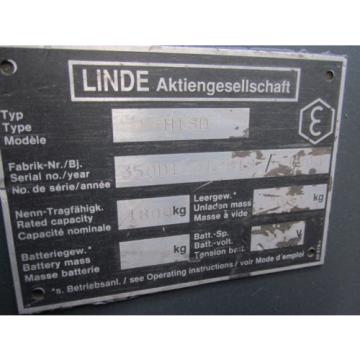 Gabelstapler Frontstapler;Stapler LINDE H18D;  1,8 Tonnen 360cm  Freihubmast