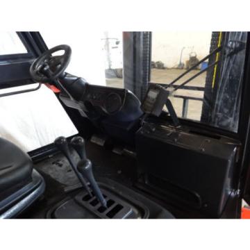 2005 LINDE H80D 17500 LB DIESEL FORKLIFT ENCLOSED HEATED CAB 3397 HOURS