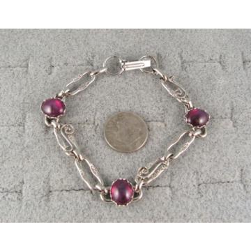 LINDE LINDY TRANS RED STAR RUBY CREATED BRACELET NPM SECOND QUALITY DISCOUNT