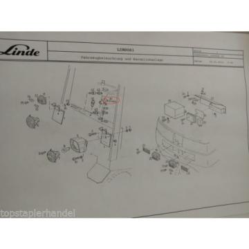 Commutateur De Colonne De Direction Interrupteur Linde No. 0009732612 Type E20/