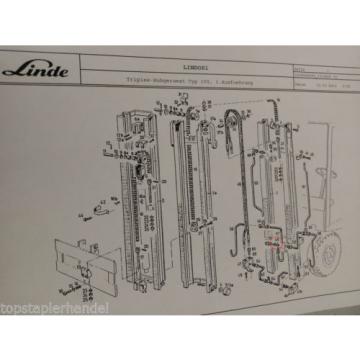 Soupape Surpression Flux Linde No. 0009442339 Type E20/25/30 H20/25/30