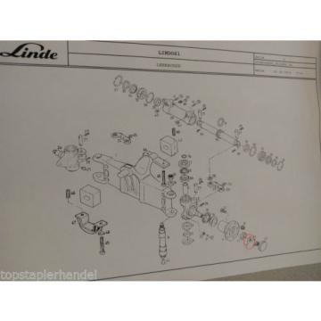 Disc Steering axle Linde 0009141749 E16/20/25/30 H20/25/30/35 BR325,335, 336 etc