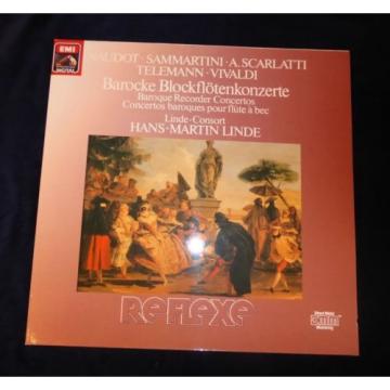 BAROQUE RECORDER CONCERTOS LINDE DMM DIGITAL STEREO HMV  MINT