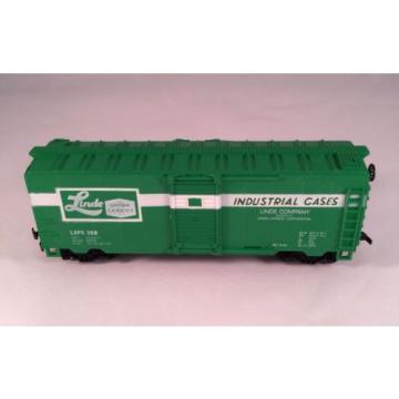 Life-like Ho Model Linde Train Green Box Car Pre Owned