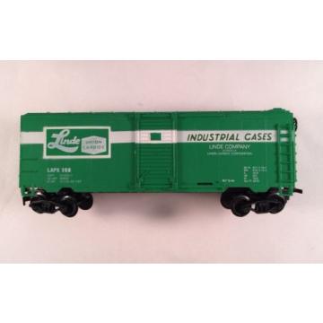 Life-like Ho Model Linde Train Green Box Car Pre Owned