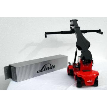 Reach Stacker Linde C4535 mit 40 Fuss Container &#034;Linde&#034; CONRAD in 1:50