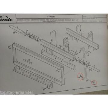 Ghiandola per Traslatore Cilindro di brandeggio Linde 9721001308 molti Modello