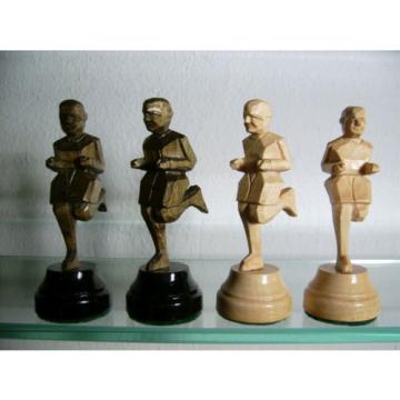 Schachfiguren,Eifel,um 1920-1940,Linde,Original Schatulle,Sammler,Spieler,Schach