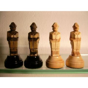 Schachfiguren,Eifel,um 1920-1940,Linde,Original Schatulle,Sammler,Spieler,Schach