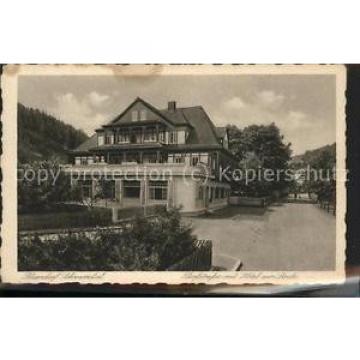 41462424 Sitzendorf Thueringen Dorfstrasse Hotel zur Linde Sitzendorf Schwarzata