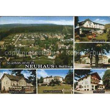 72529167 Neuhaus Solling Panorama Hotel zur Linde Hotel Sollinger Hof Hotel Brau