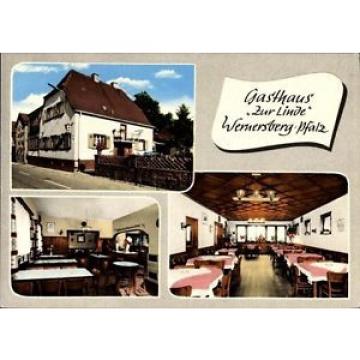 Ak Wernersberg in der Pfalz, Gasthaus zur Linde, Innenansichten,... - 1168375