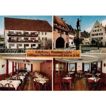 42695050 Loeffingen Gasthaus Pension Linde Marktbrunnen Speiseraum Loeffingen