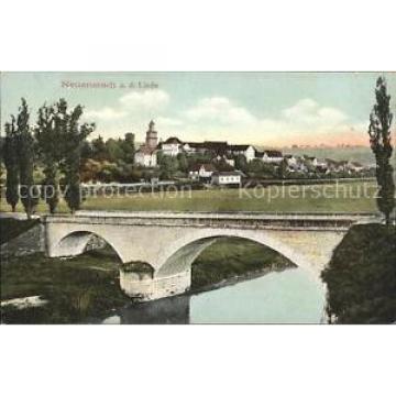 31729683 Neuenstadt Kocher a.d. Linde Bruecke Litho  Neuenstadt am Kocher