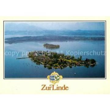 72942546 Fraueninsel Chiemsee Fliegeraufnahme Zur Linde Hotel Restaurant Chiemse