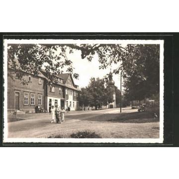 schöne AK Arnsgereuth, Ortspartie am Gasthaus zur Linde