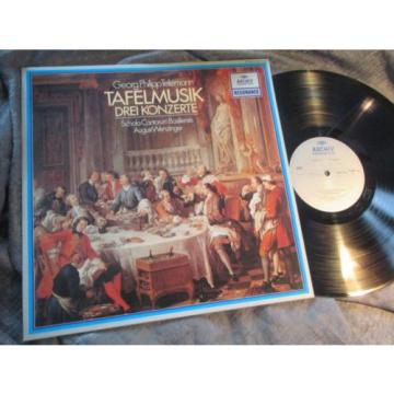 WENZINGER - TELEMANN Table Music 3 CTOs - LINDE BRANDIS, ARCHIV resonance STEREO