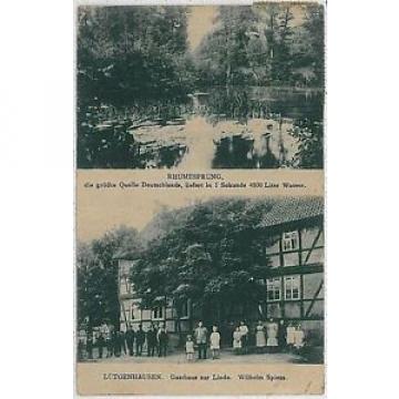 VINTAGE POSTCARD: GERMANY -   GASTHAUS zur LINDE 1922