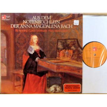 HARMONIA MUNDI (BASF) GERMANY JS Bach LEONHARDT AMELING LINDE 20 29024-7