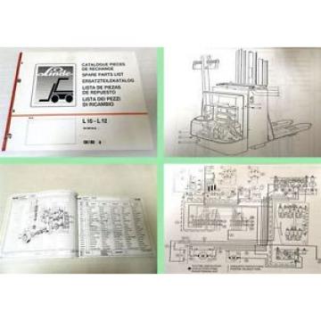 Ersazteilkatalog Linde L10 L12 ab Serie 6.89 Hochhubwagen Ersatzteilliste