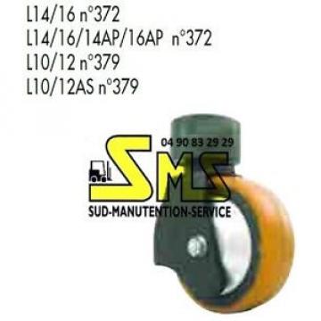 ROUE PIVOT STABILISATEUR LINDE FENWICK L 10 12 L10 L12 L10AS L12AS AS N°379