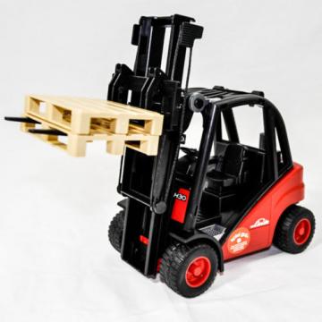 Bruder 02511 Linde fork lift H30D with pallets Scale 1:16 German Tough Realistic