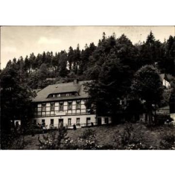 Ak Pobershau Marienberg im Erzgebirge, Blick auf Gasthaus zur Linde - 1551593