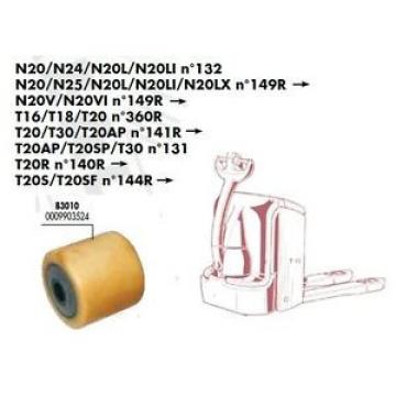 GALET BOGGIE 85 80 85 20 mm TRANSPALETTE FENWICK LINDE N20L N20LI N°132 PIECES