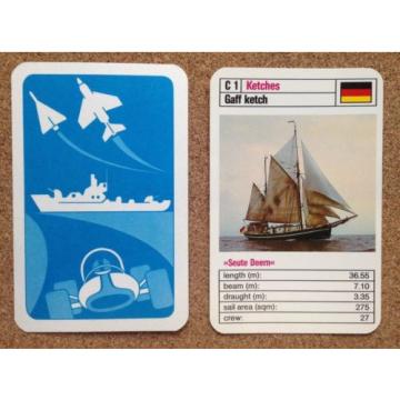 TOP TRUMPS Single Card SAILING SHIPS - Various