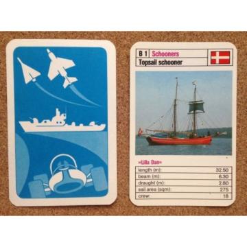 TOP TRUMPS Single Card SAILING SHIPS - Various