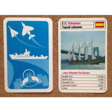 TOP TRUMPS Single Card SAILING SHIPS - Various