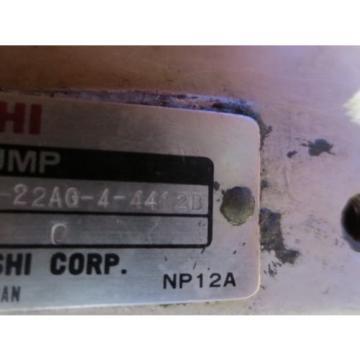 NACHI HYDRAULIC MOTOR PUMP LTIS90-NR PVS-1B-22N1-U-11 UPV-1A-22N1-22AG-4-4412B