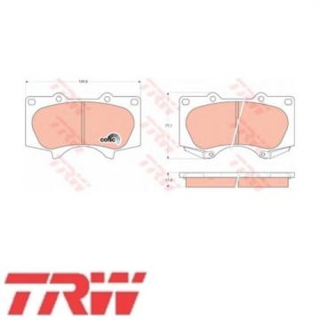 TRW Bremsbelagsatz Bremsbeläge Bremsklötze Vorn MITSUBISHI GDB3364