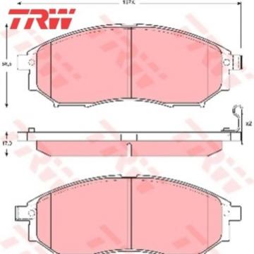 Bremsbelagsatz Bremsbeläge Bremsklötze TRW 23698 GDB3392