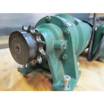 SUMITOMO; SM-CYCLO 1Ph Motor; Model S-TC-F; 1/3HP; 115/230 Volts; W/43:1 Ratio