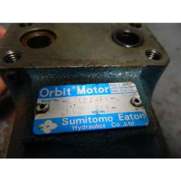 Sumitomo Eaton Hydraulic Orbit Motor, H-070BA4FM-J, Used, WARRANTY