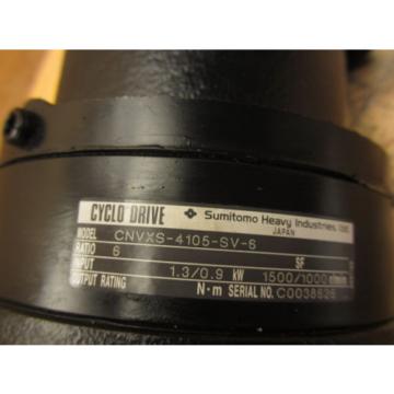 Sumitomo CNVXS-4105-SV-6 Cyclo Drive  6:1