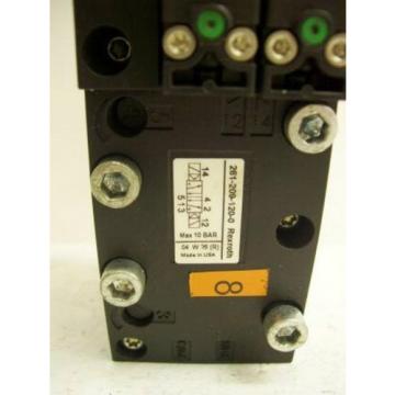 TM-2298, REXROTH 261-209-120-0 PNEUMATIC SOLENOID ISO VALVE