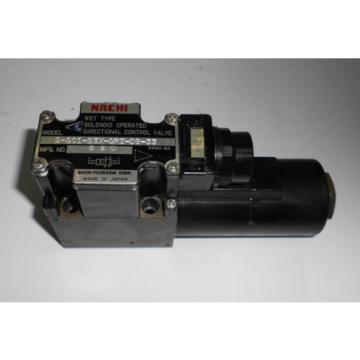 Nachi Wet Type Hydraulic Solenoid Valve, S-G01-B3X-GRZ-D2-32, Used, WARRANTY